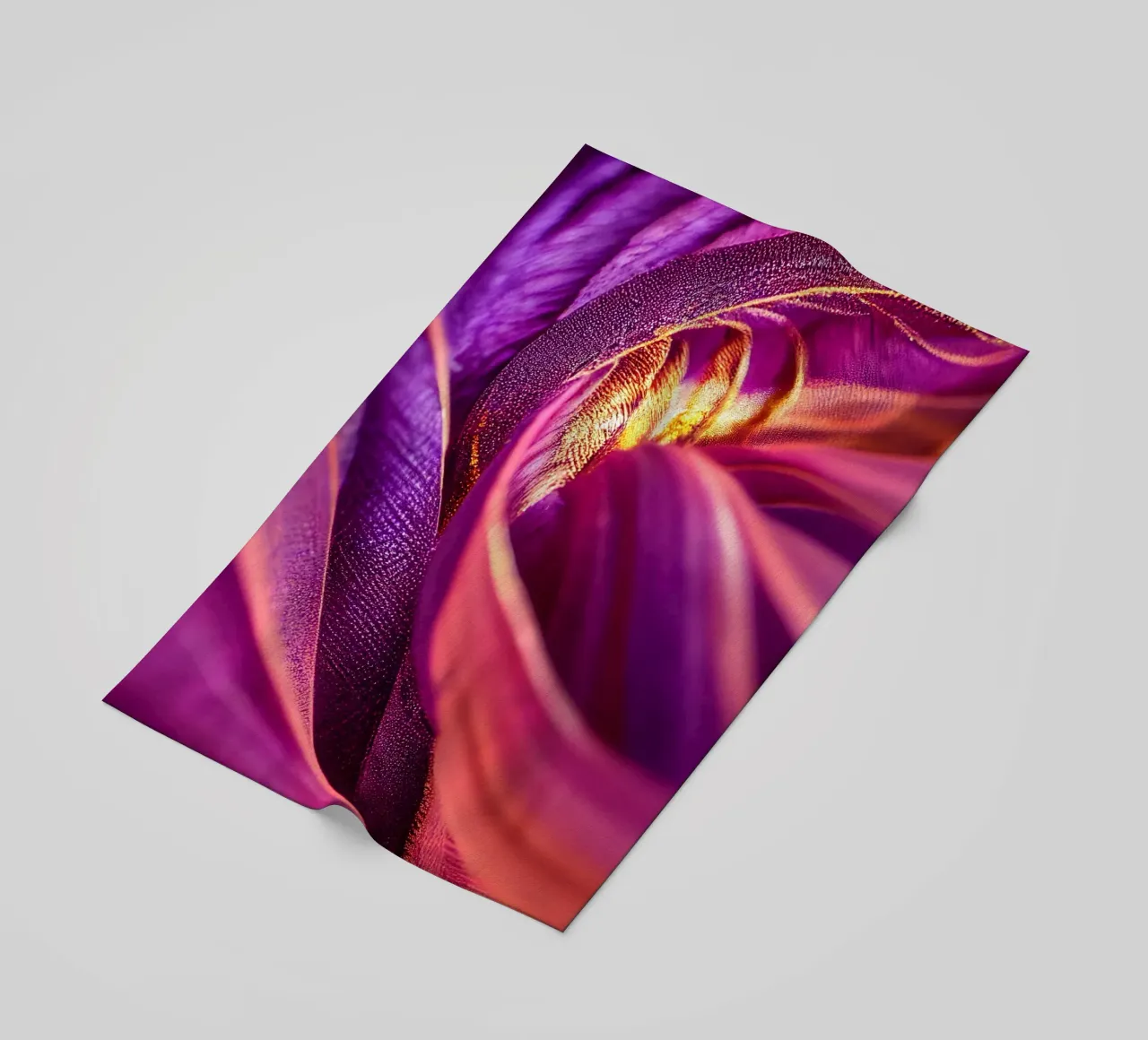 Macro Passiflora viola telo mare da Bold Blooms