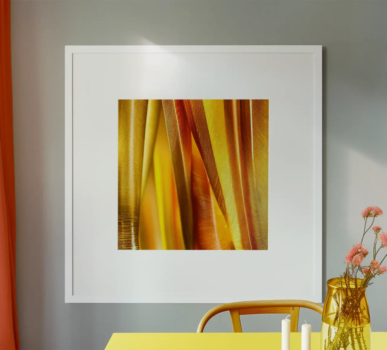 Macro Fiore di Rohira poster da Bold Blooms