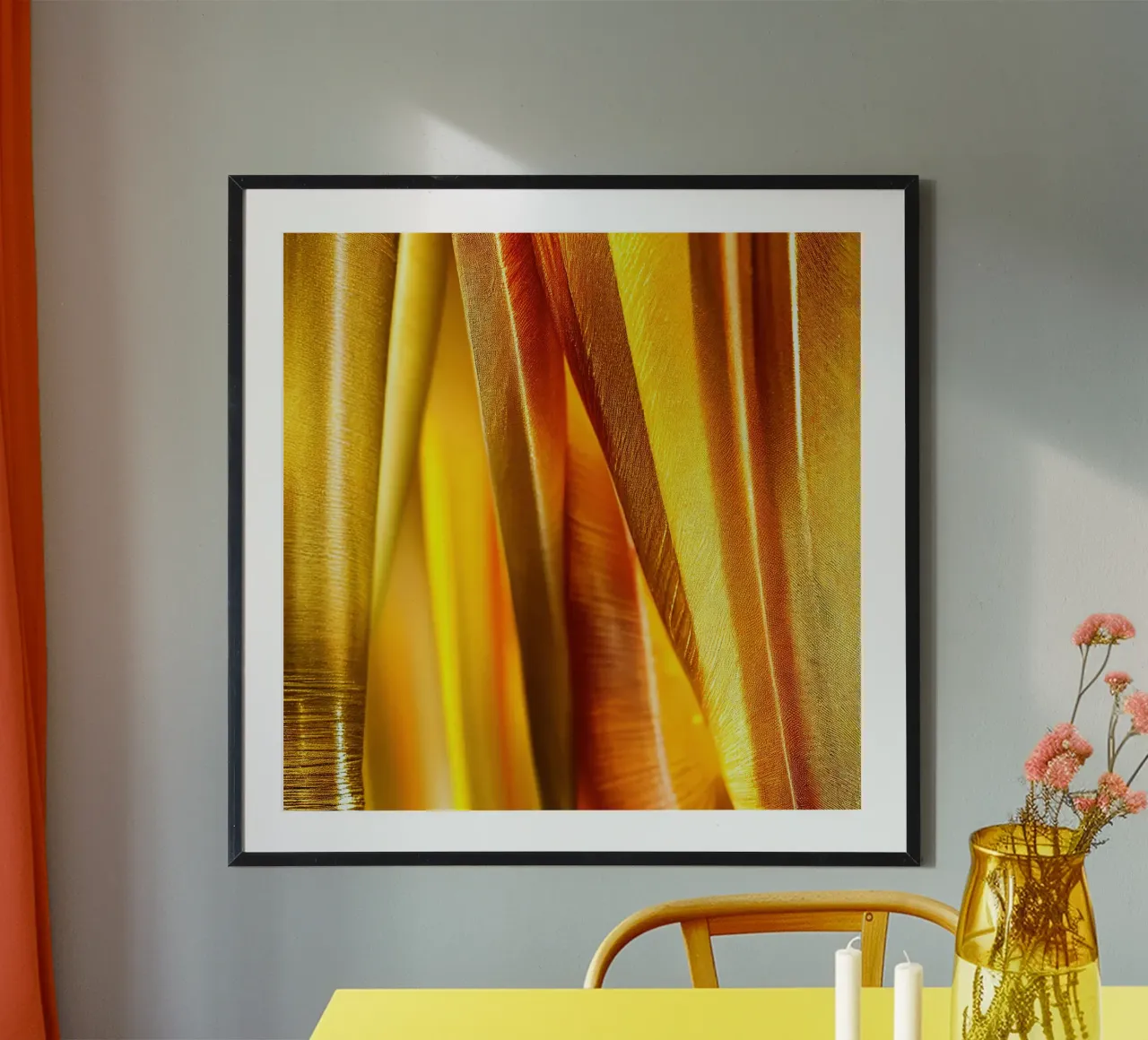 Macro Fiore di Rohira poster da Bold Blooms