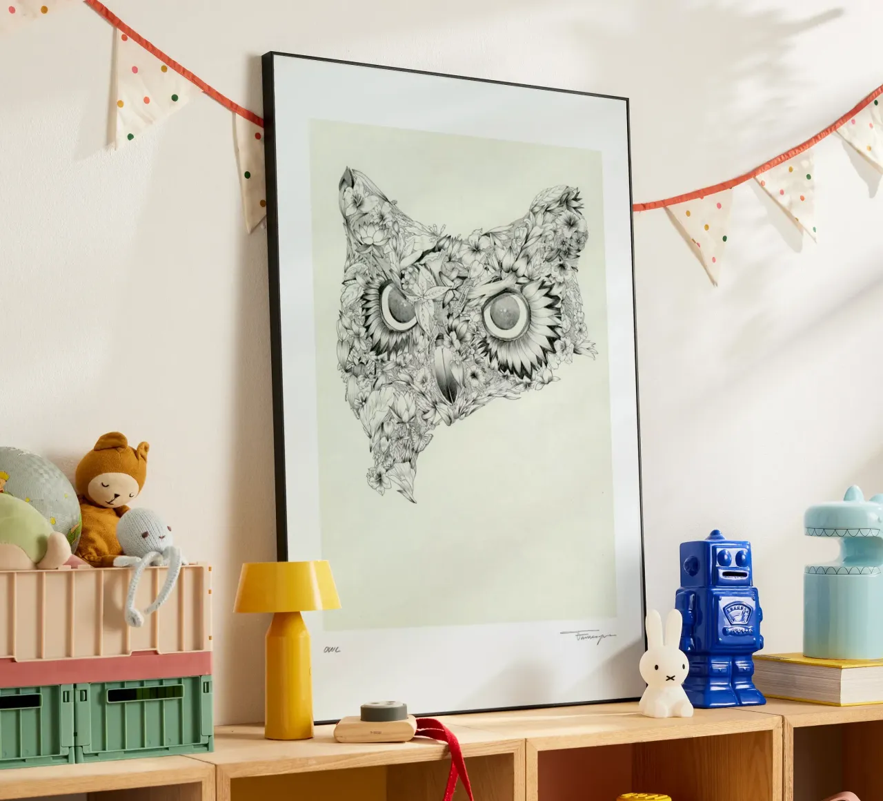 Owl forex plate by Faunesque