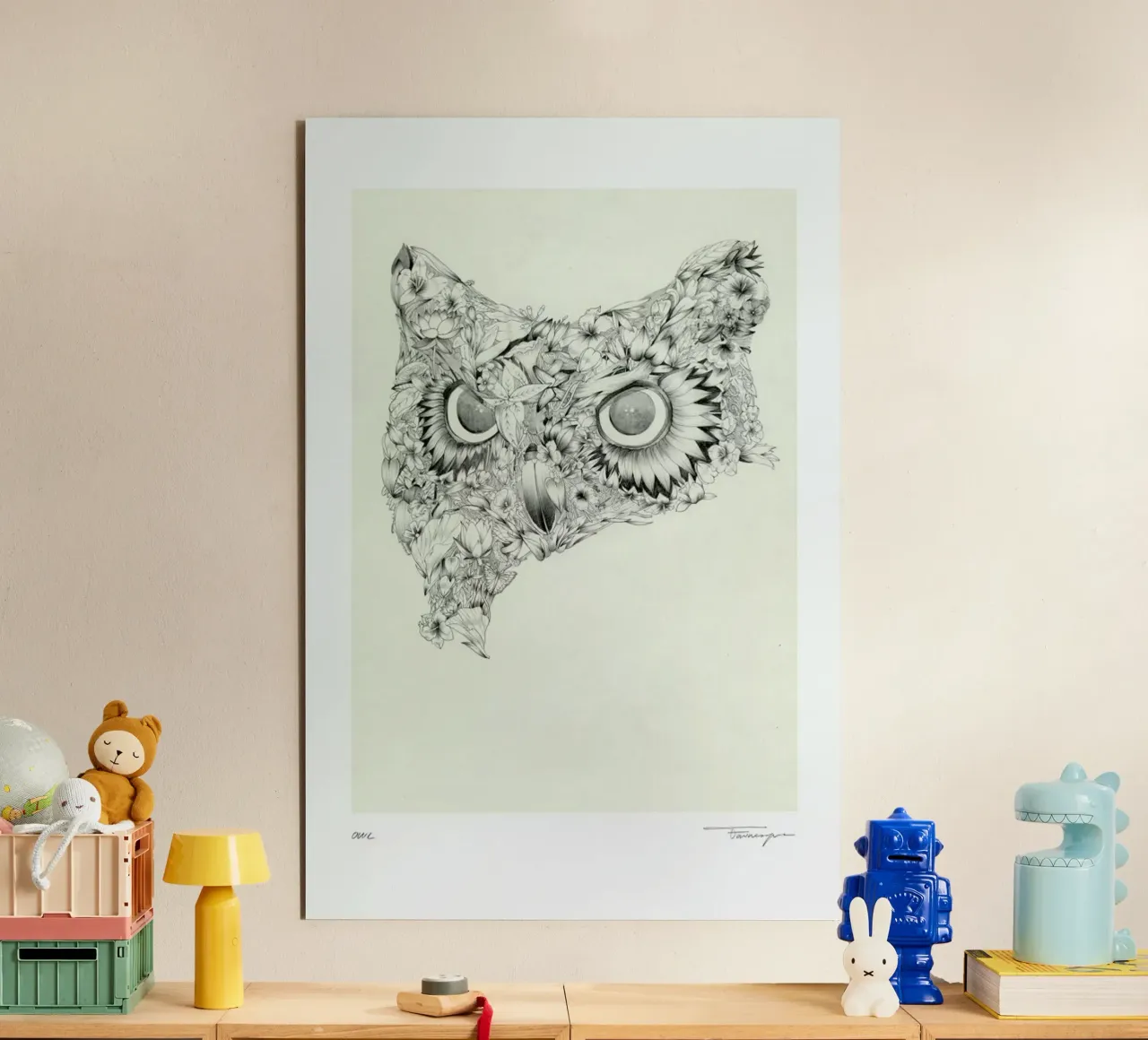 Owl forex plate by Faunesque