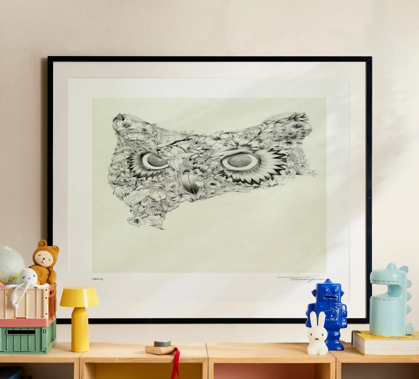 Owl poster da Faunesque