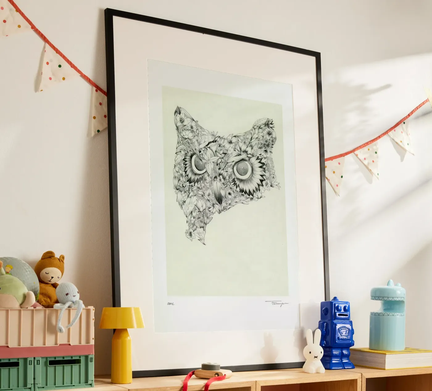 Owl poster by Faunesque