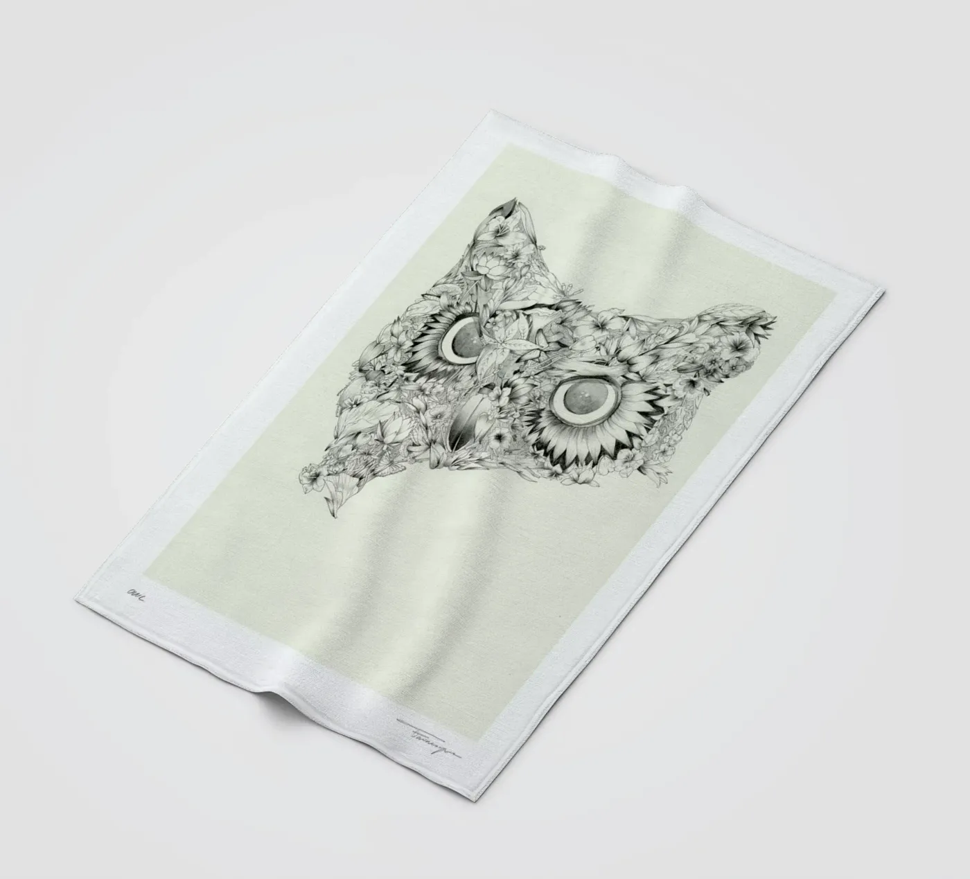 Owl coperta in pile da Faunesque