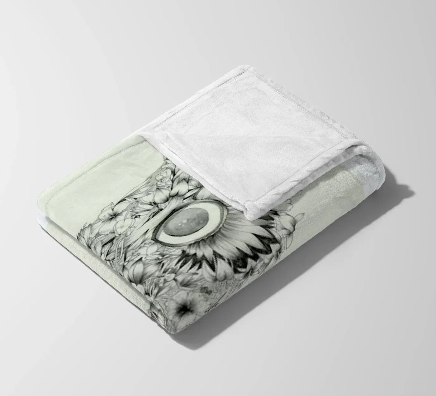 Owl coperta in pile da Faunesque