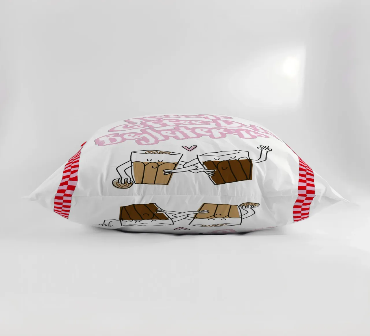 Coffee-date cuscino da Brushmeetspaper