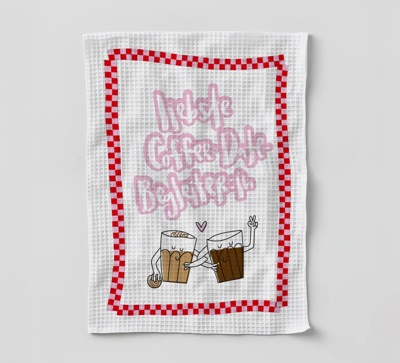 Coffee-date canovaccio da cucina da Brushmeetspaper