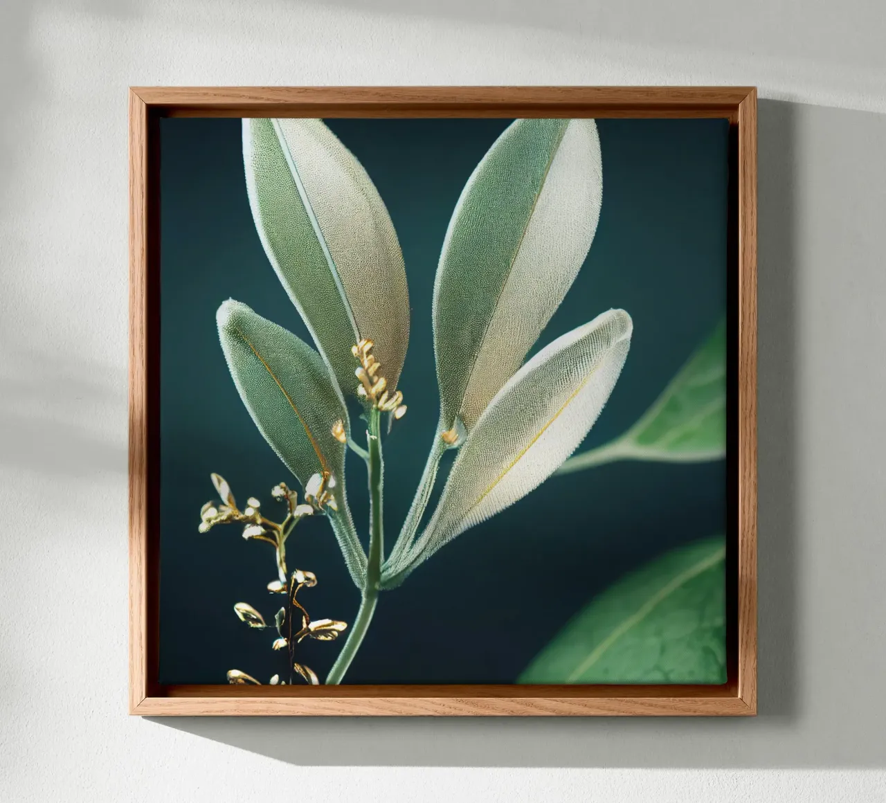 Macro fiore di Shameplant tela con Cornice a cassetta da Bold Blooms