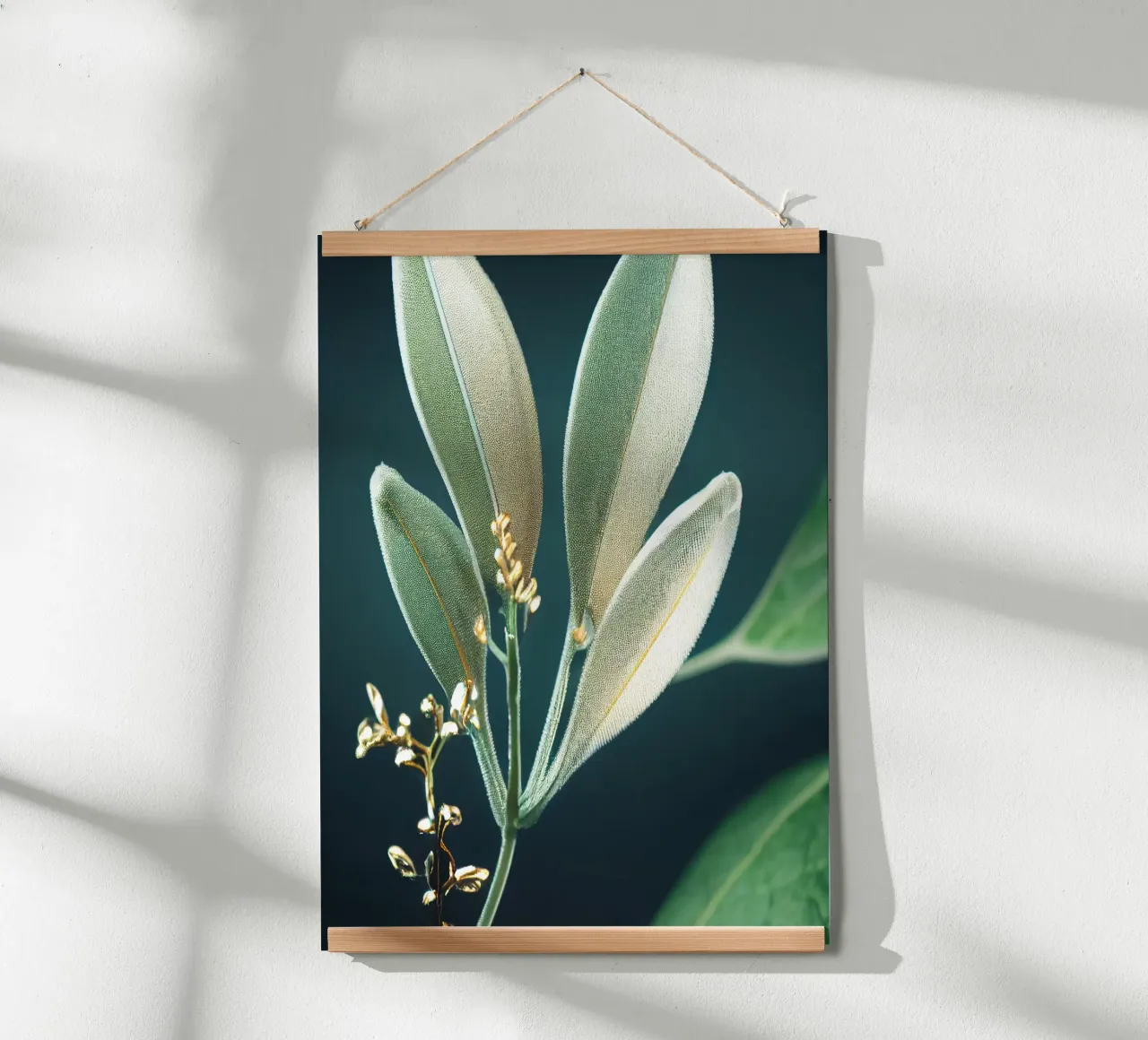Macro fiore di Shameplant poster da Bold Blooms
