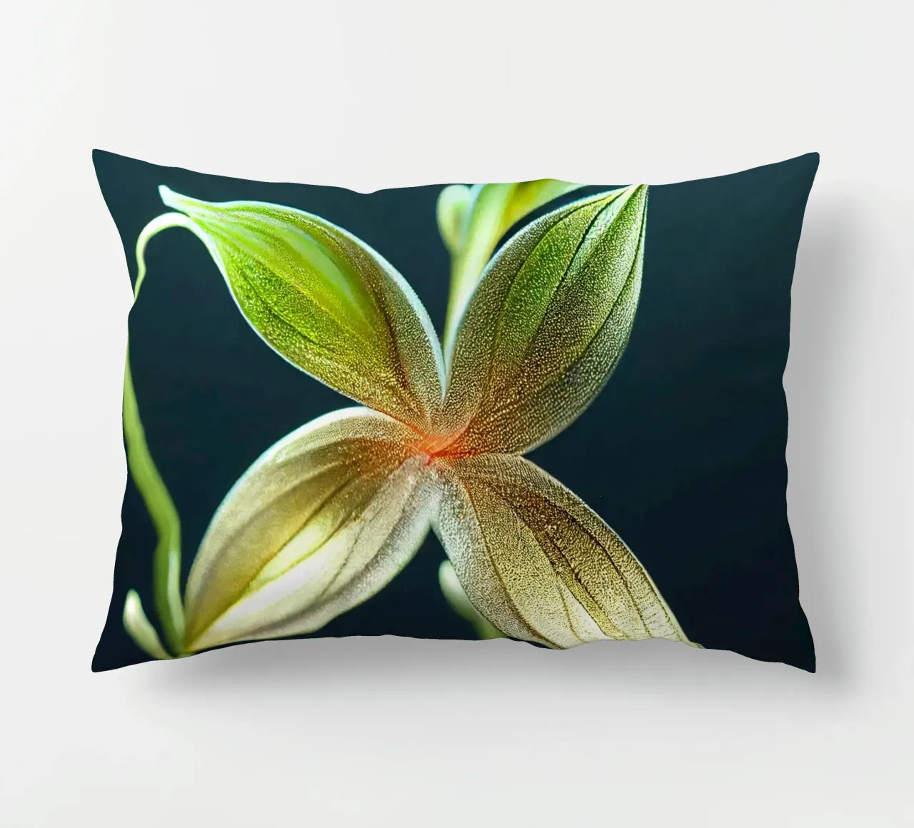 Macro fiore di Shameplant cuscino da Bold Blooms