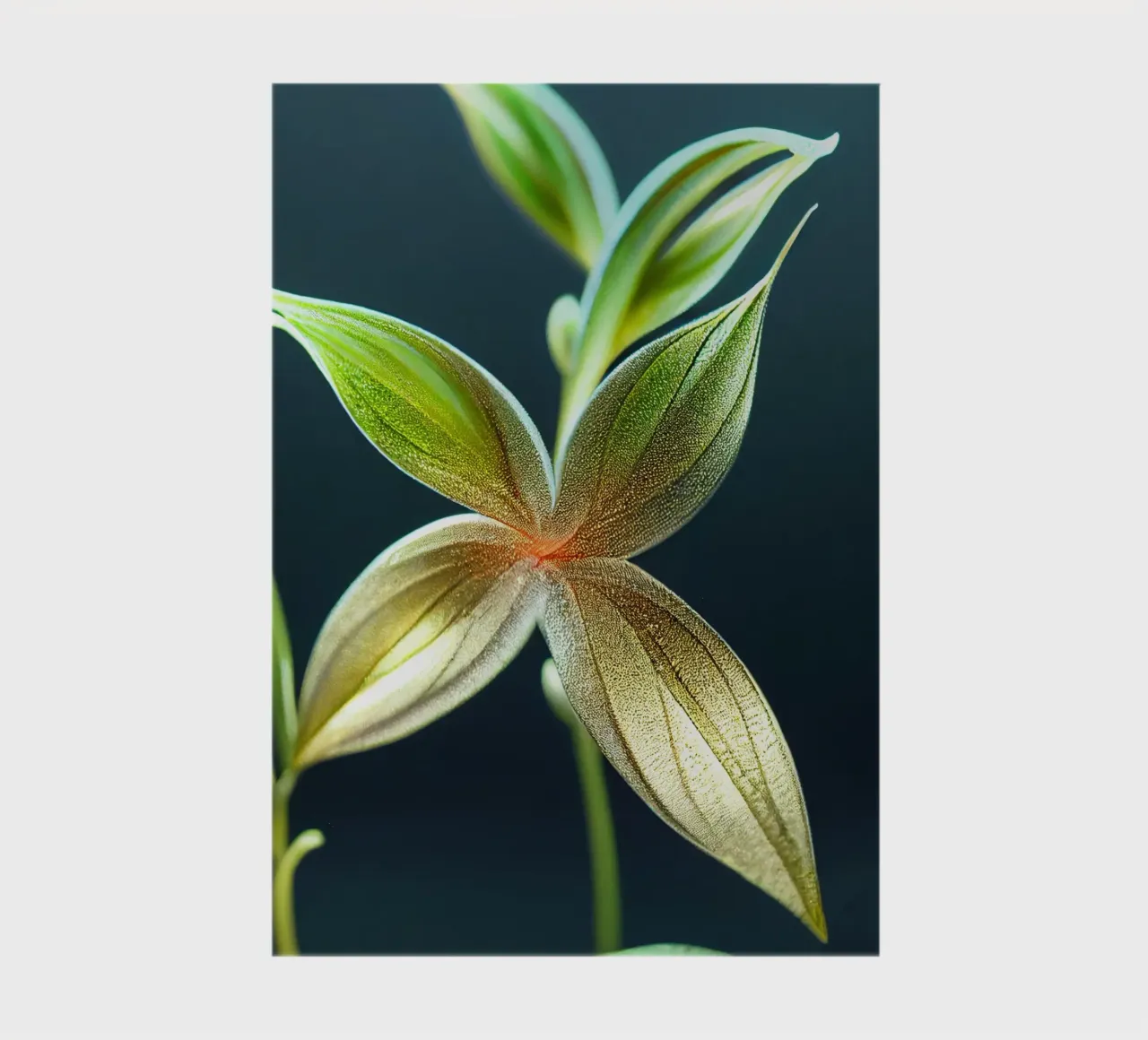 Macro Shameplant Flower notebook by Bold Blooms