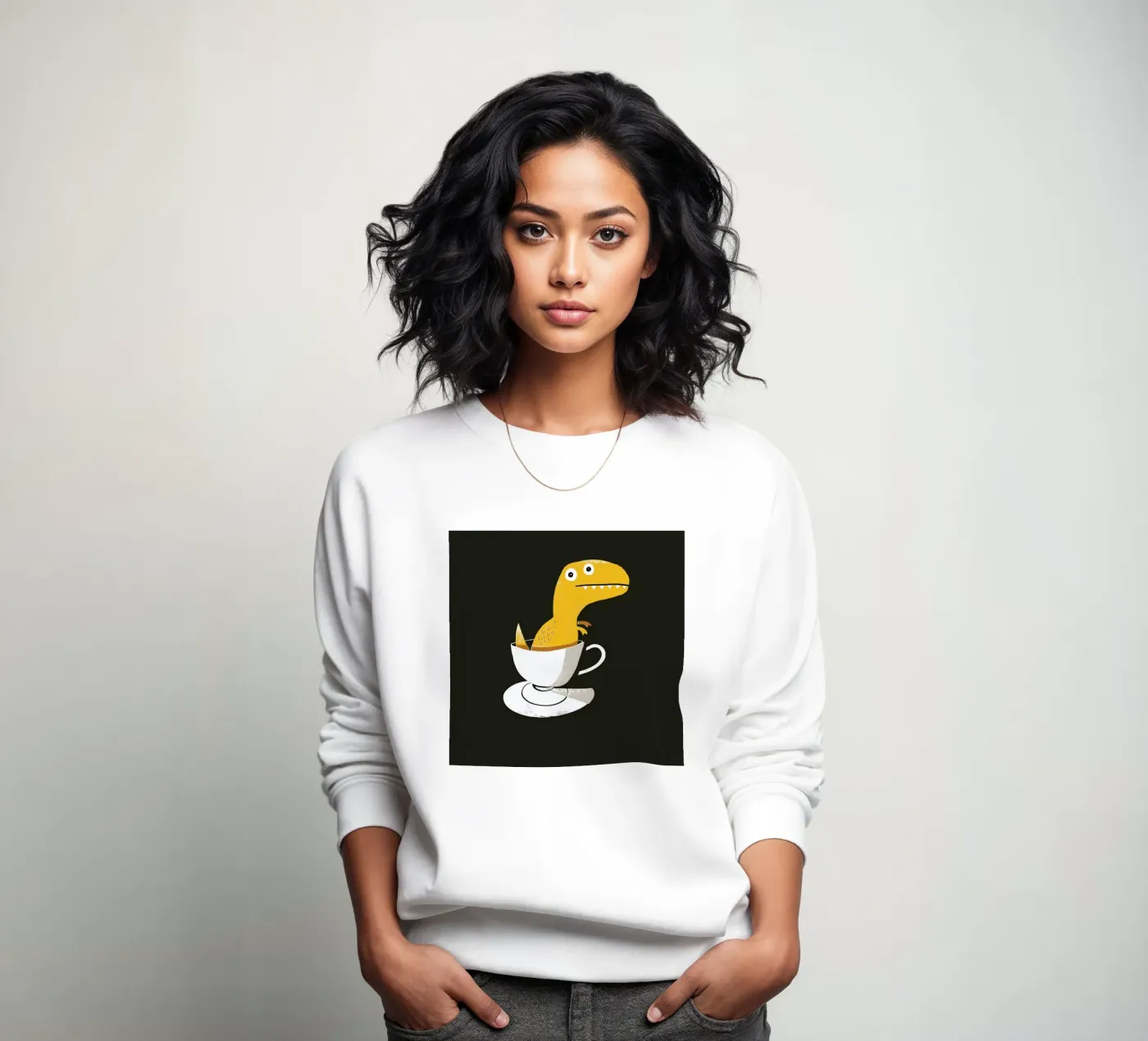 Tea Rex felpa da DinoMike