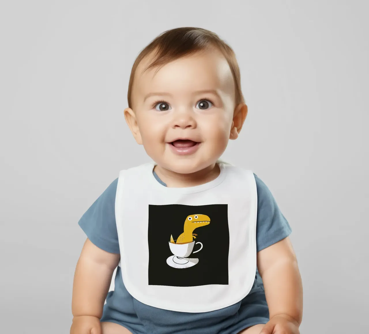 Tea Rex bavaglino da DinoMike