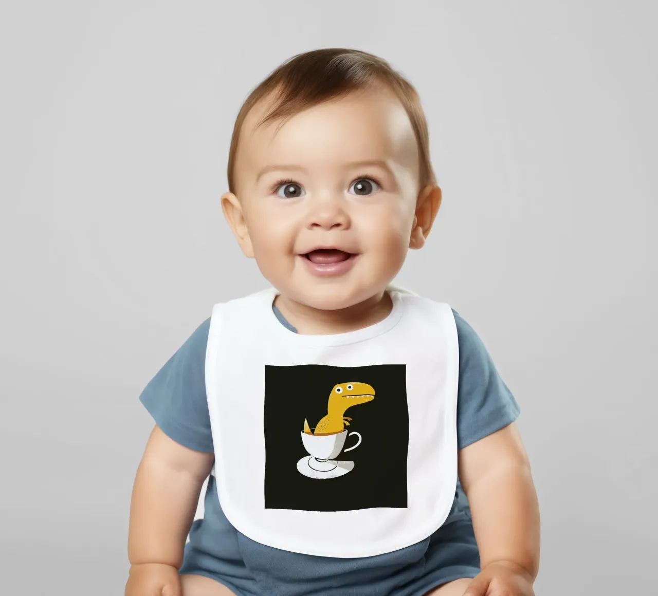 Tea Rex bavaglino da DinoMike