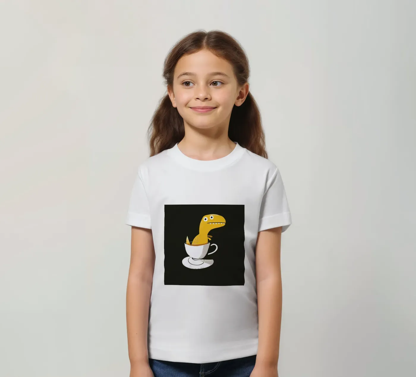 Tea Rex kinder t-shirt van DinoMike
