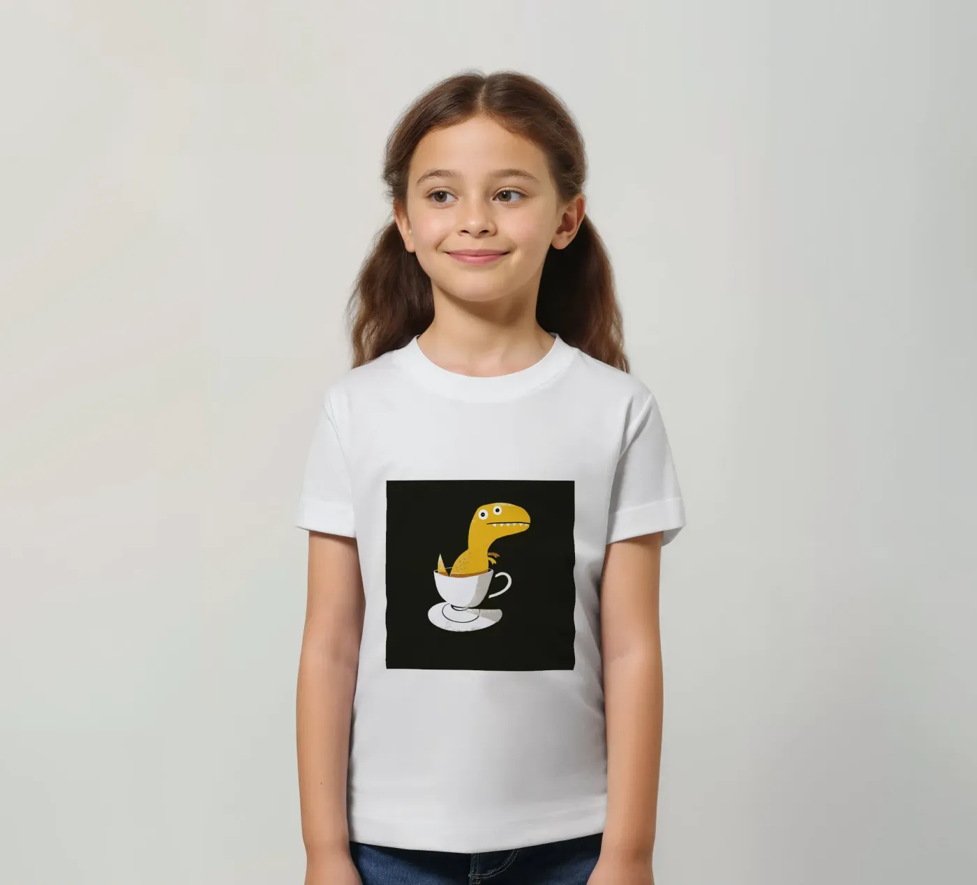 Tea Rex t-shirt bambini da DinoMike