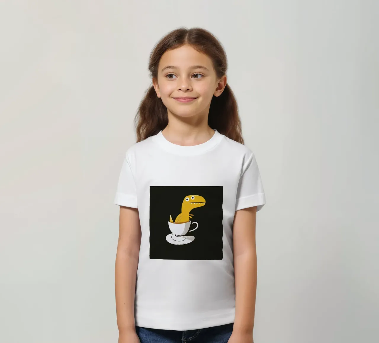 Tea Rex t-shirt bambini da DinoMike