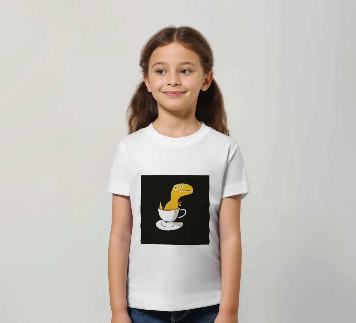 Tea Rex t-shirt bambini da DinoMike