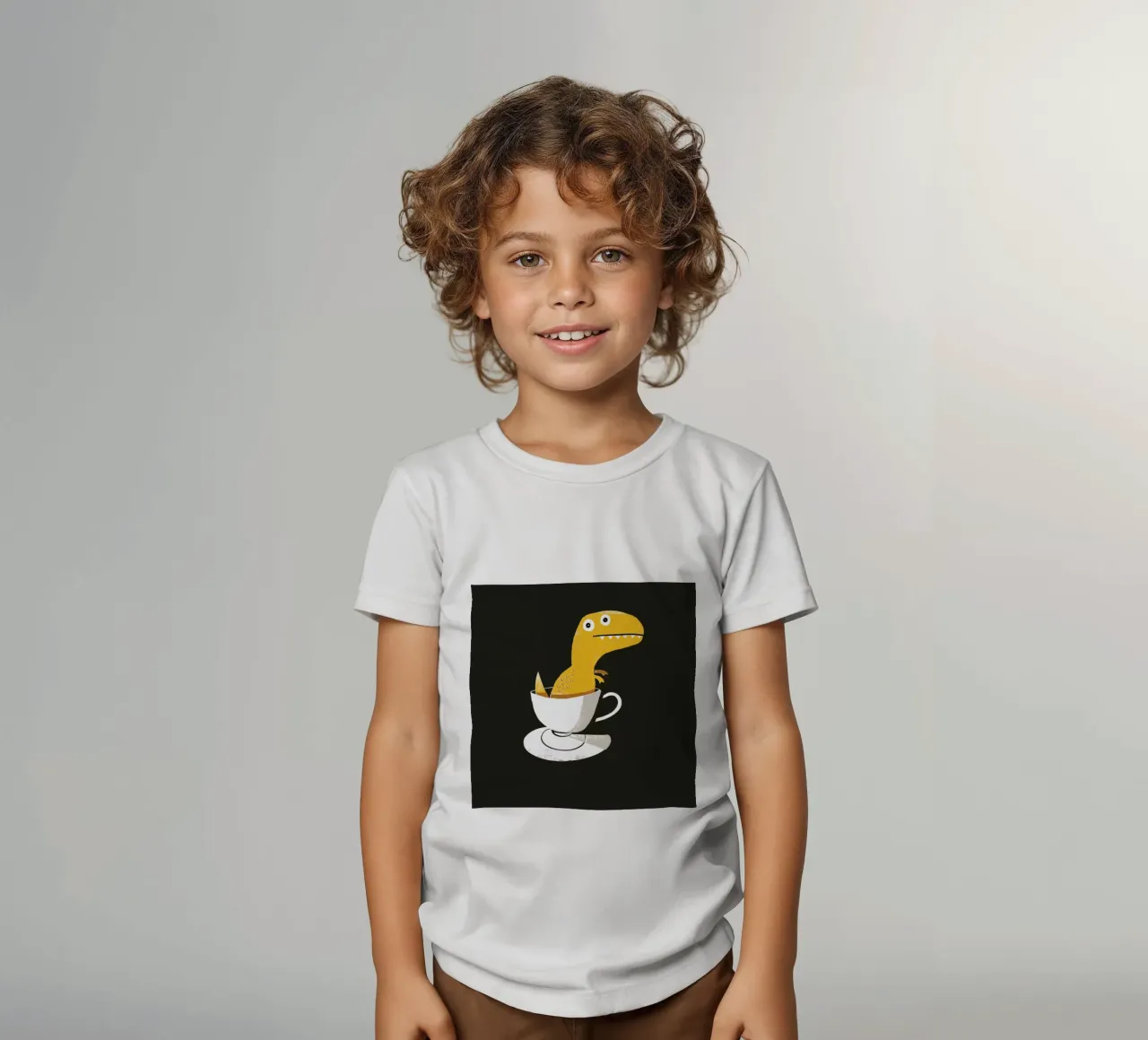 Tea Rex t-shirt bambini da DinoMike