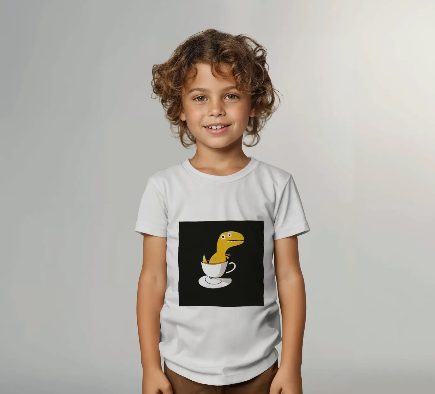 Tea Rex t-shirt bambini da DinoMike