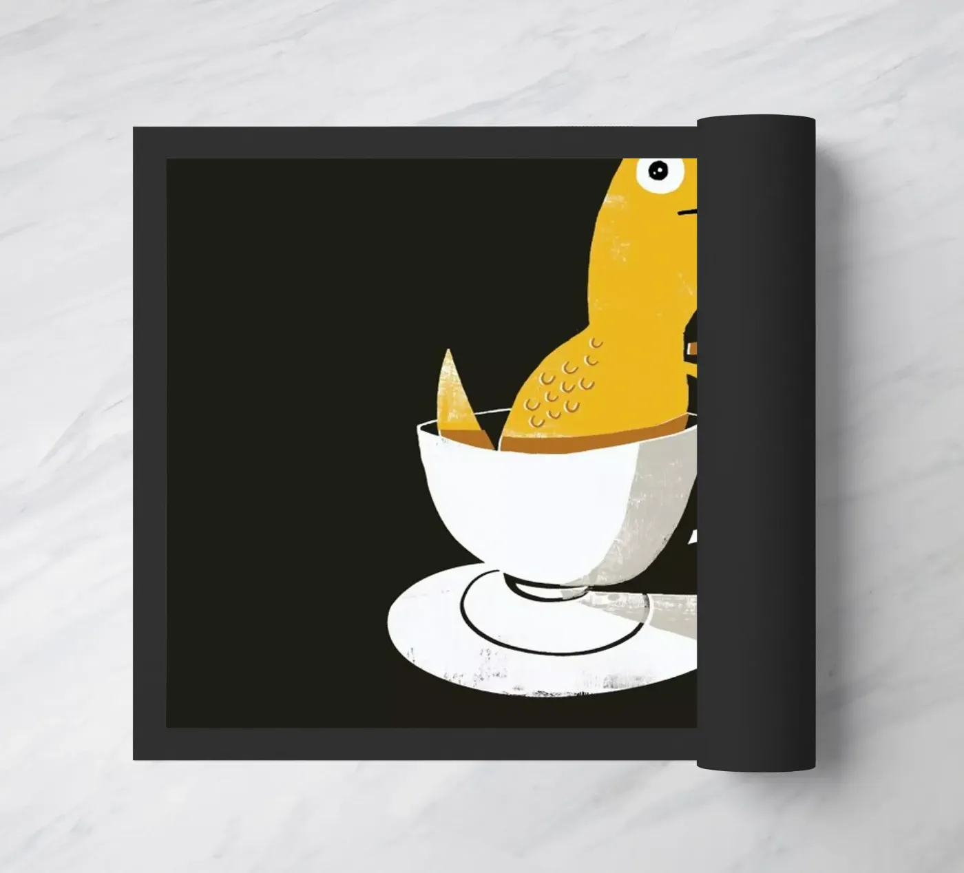 Tea Rex deurmat van DinoMike