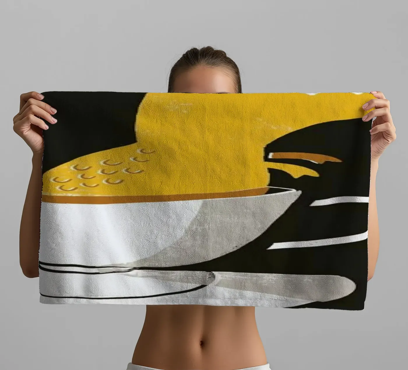 Tea Rex badhanddoek van DinoMike