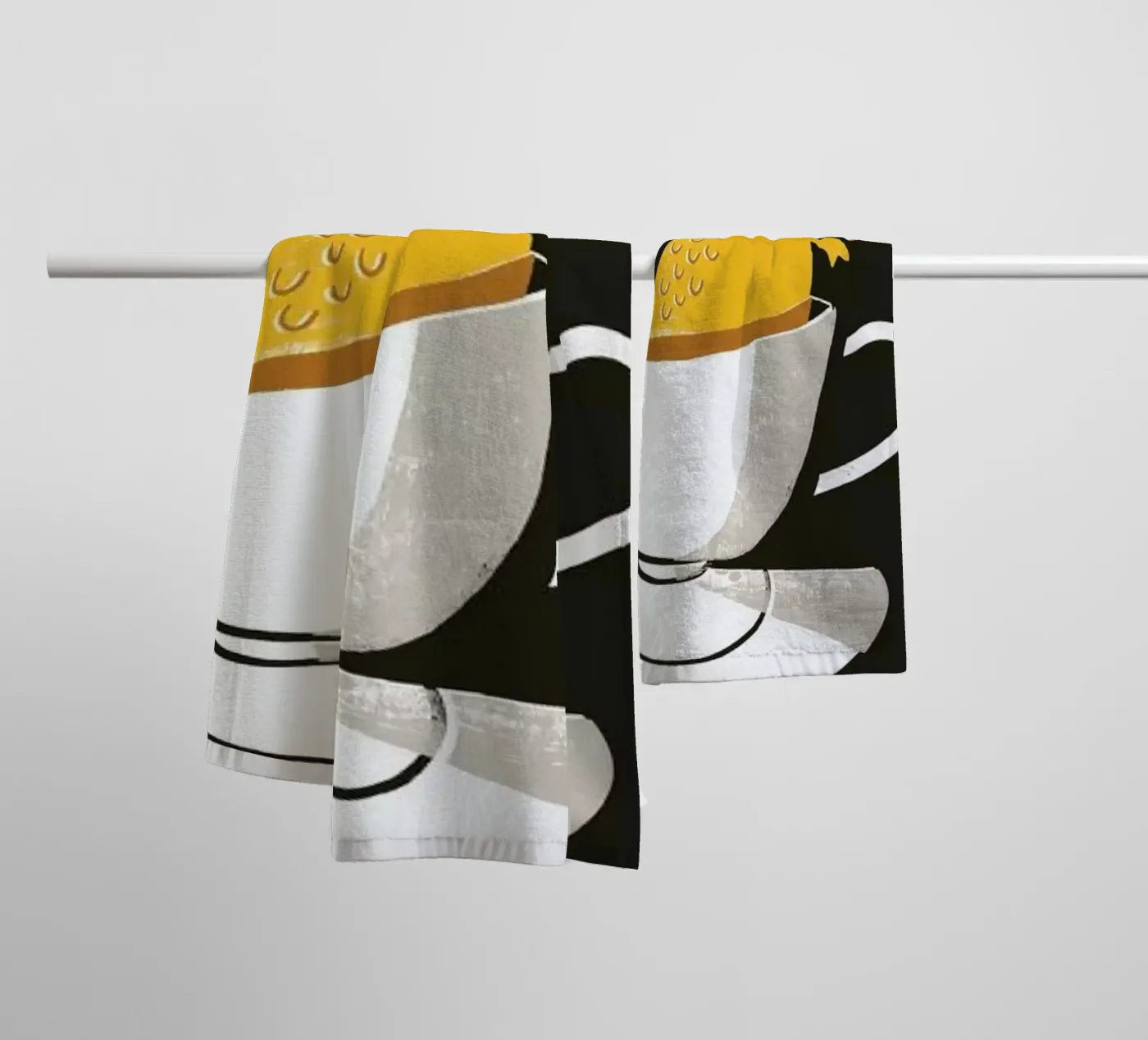 Tea Rex badhanddoek van DinoMike