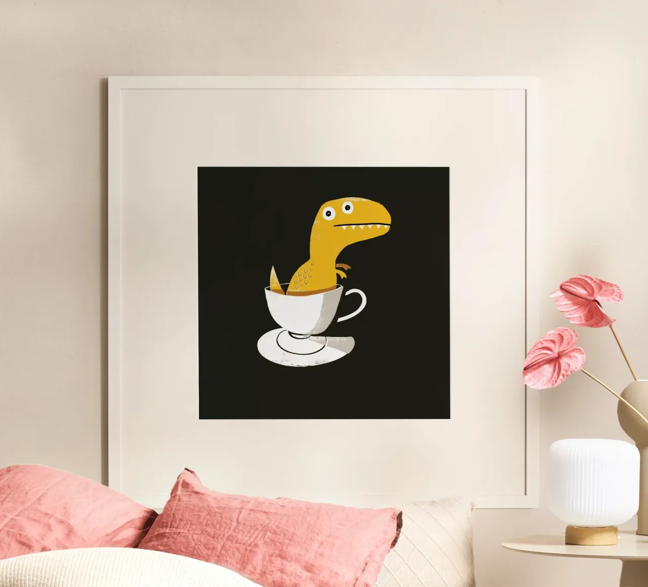 Tea Rex poster da DinoMike