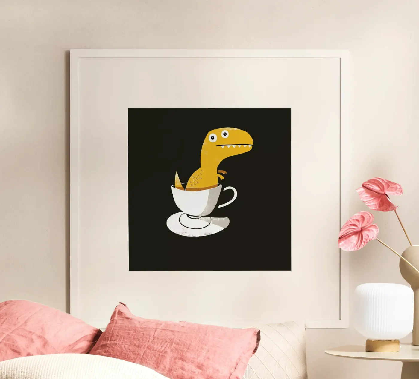 Tea Rex poster da DinoMike