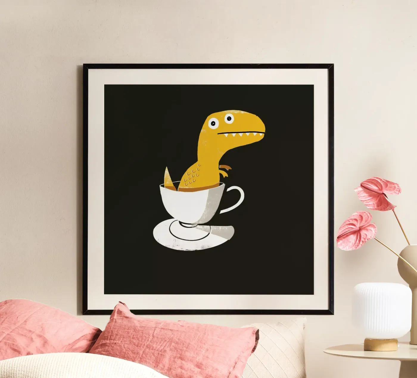 Tea Rex poster da DinoMike