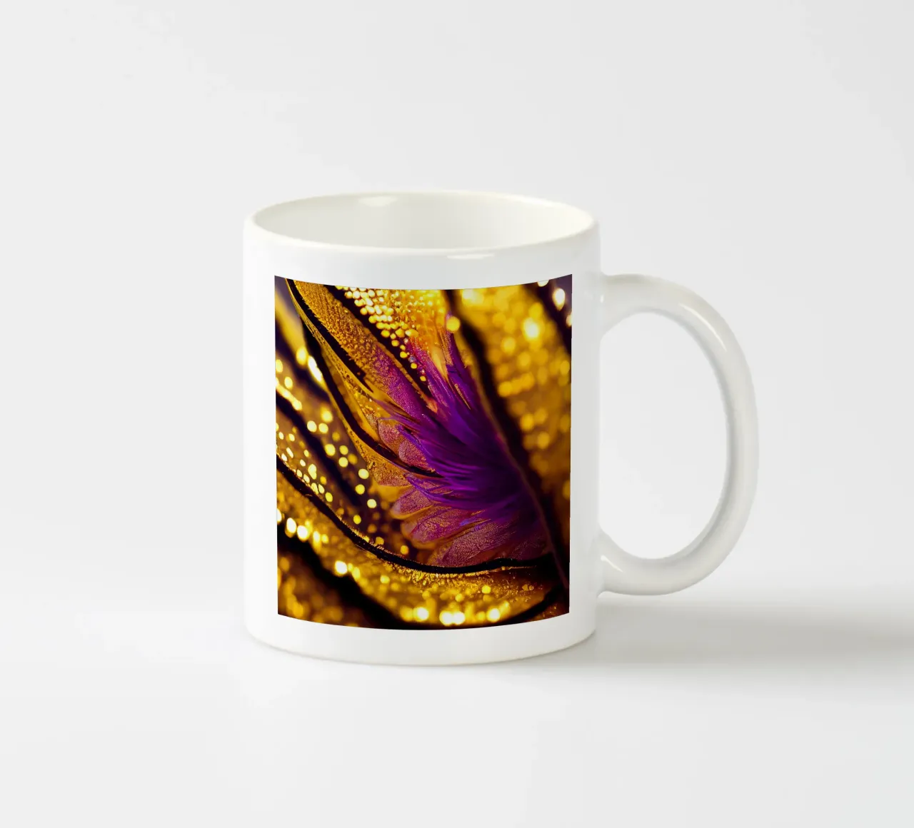Macro Fiore a sonagli vistoso tazza in ceramica da Bold Blooms
