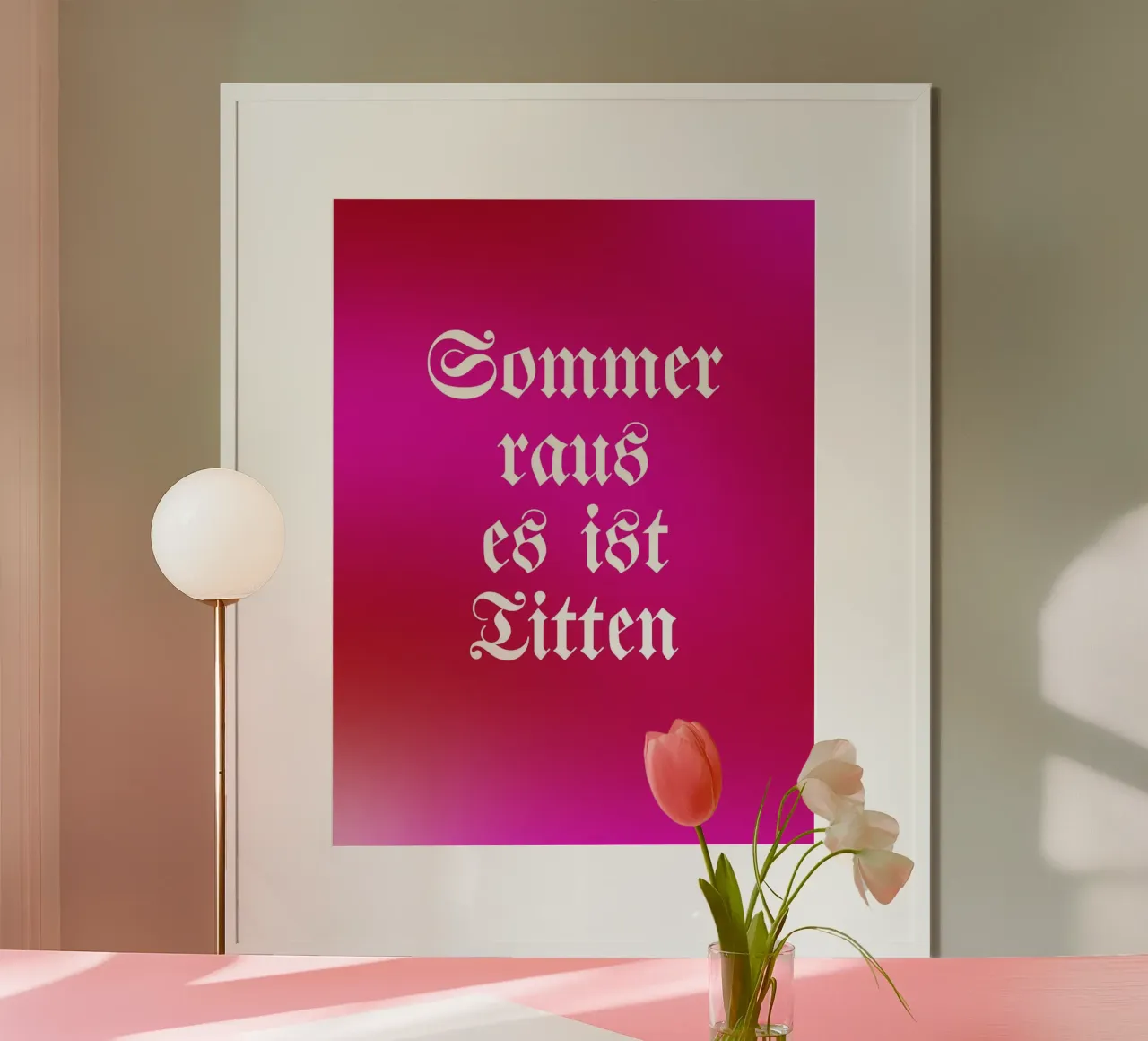 Sommer poster da Flo Klein