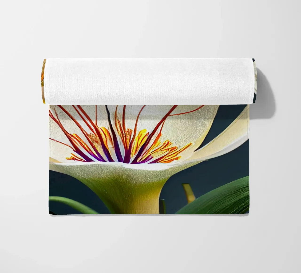 Macro Siroi Lily Flower telo mare da Bold Blooms