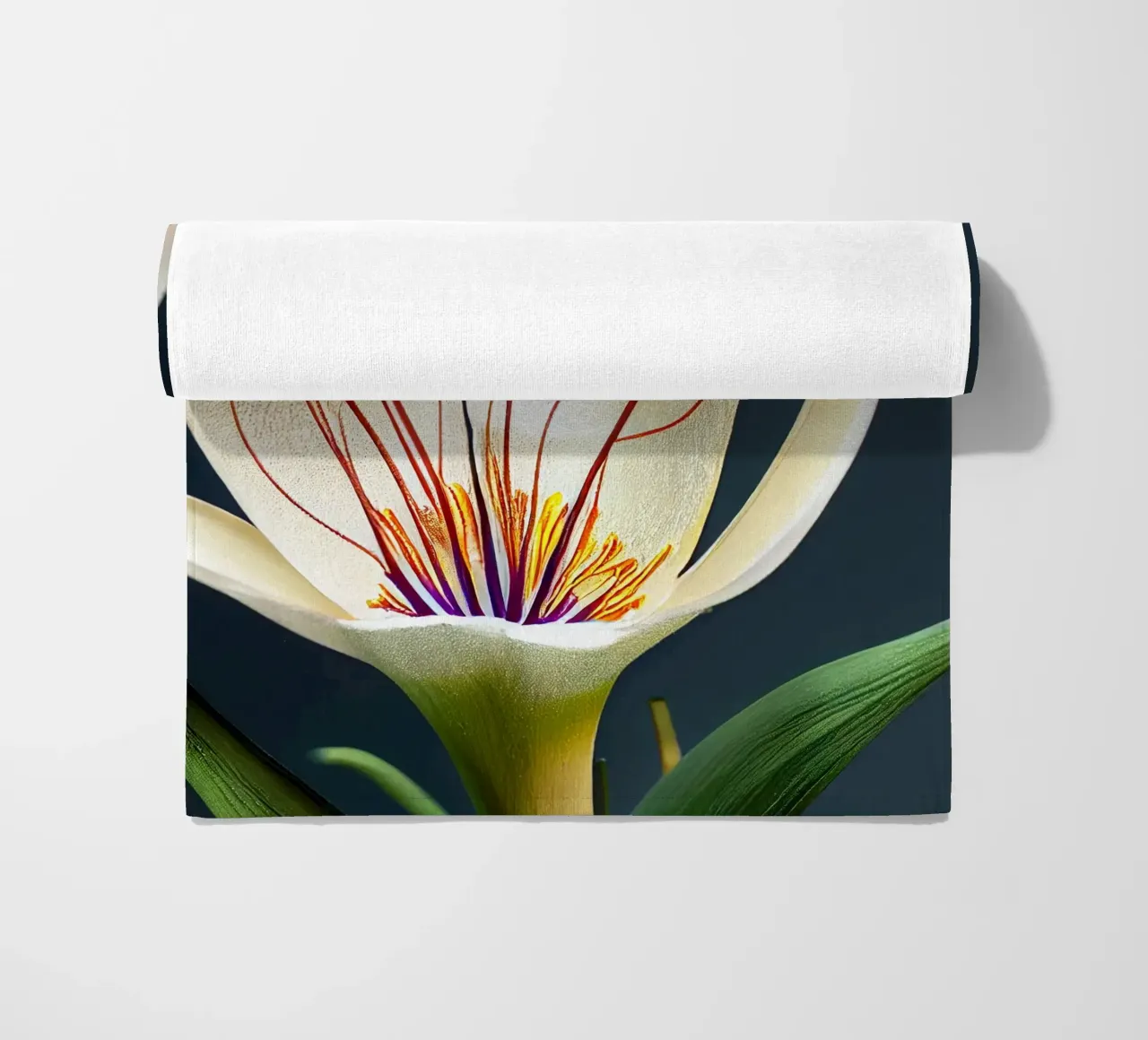 Macro Siroi Lily Flower telo mare da Bold Blooms