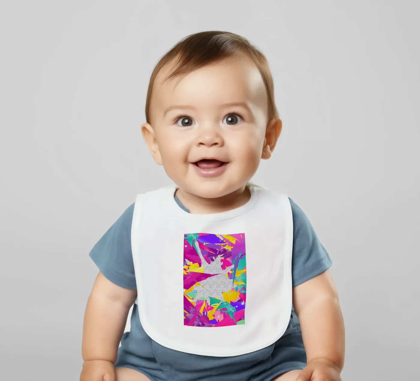 80's Abstract bavaglino da Danny Ivan