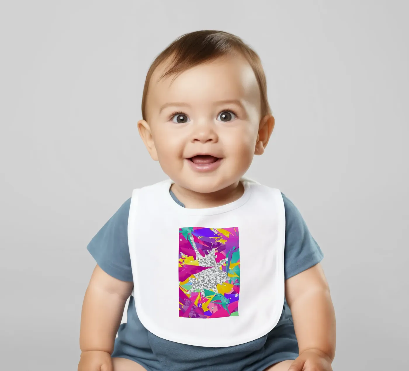 80's Abstract bavaglino da Danny Ivan