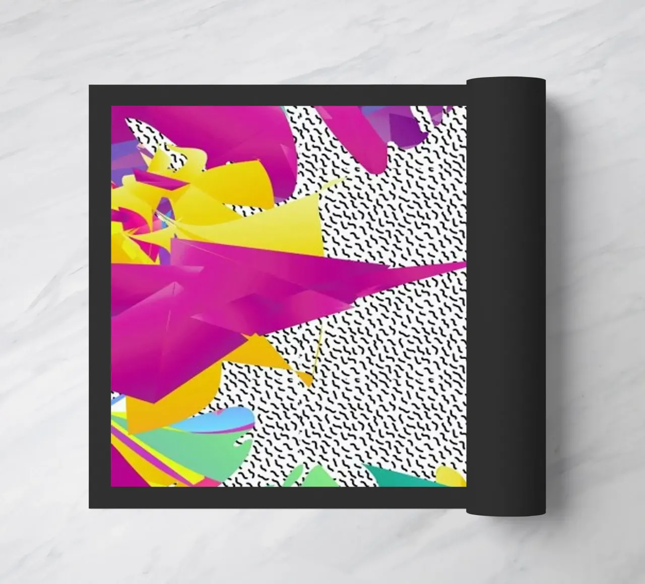 80's Abstract zerbino da Danny Ivan