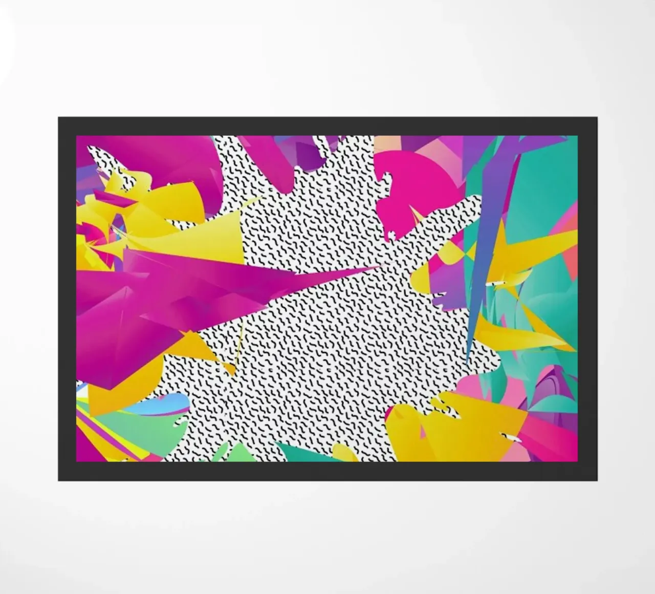 80's Abstract zerbino da Danny Ivan