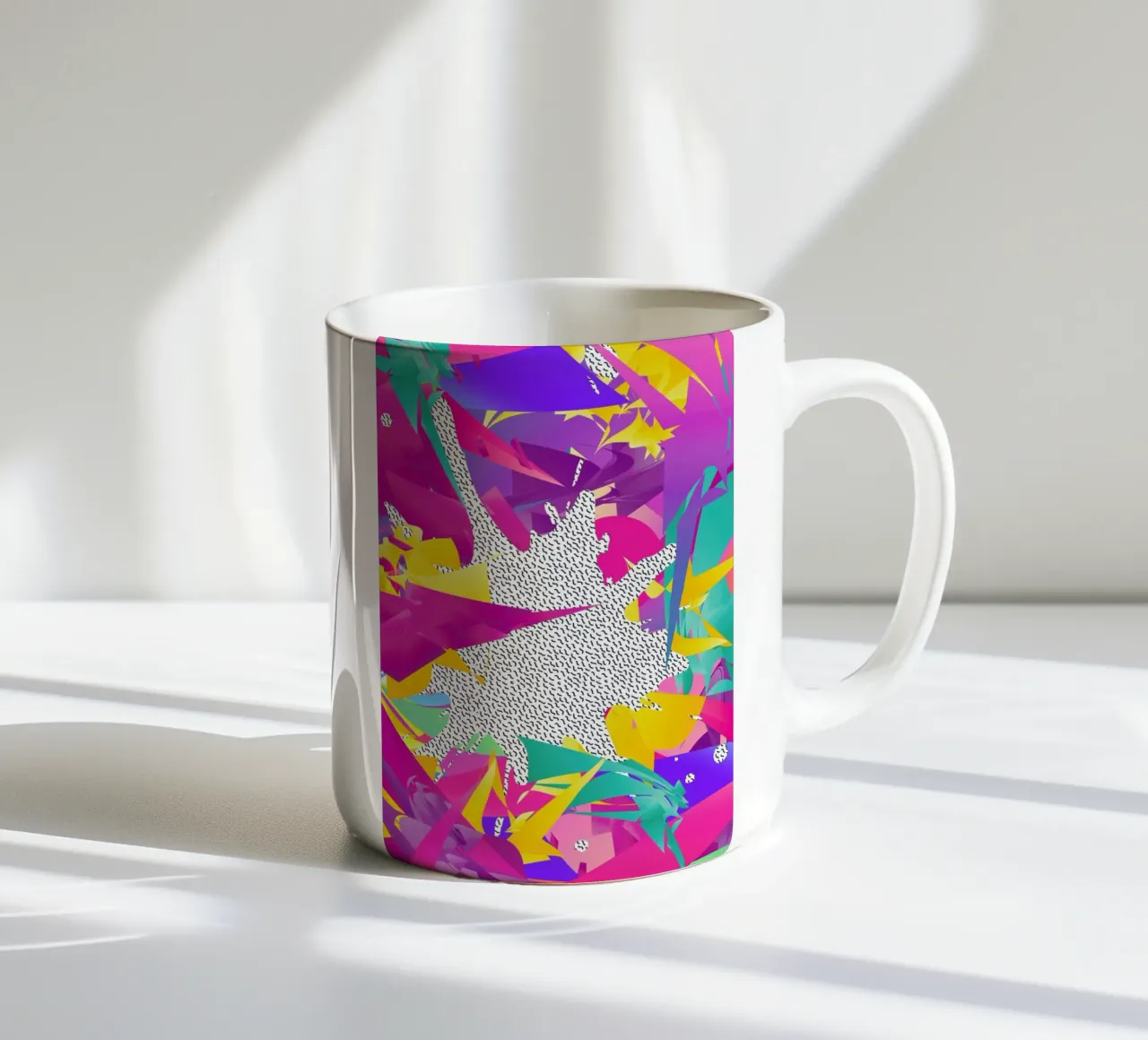 80's Abstract tazza in ceramica da Danny Ivan