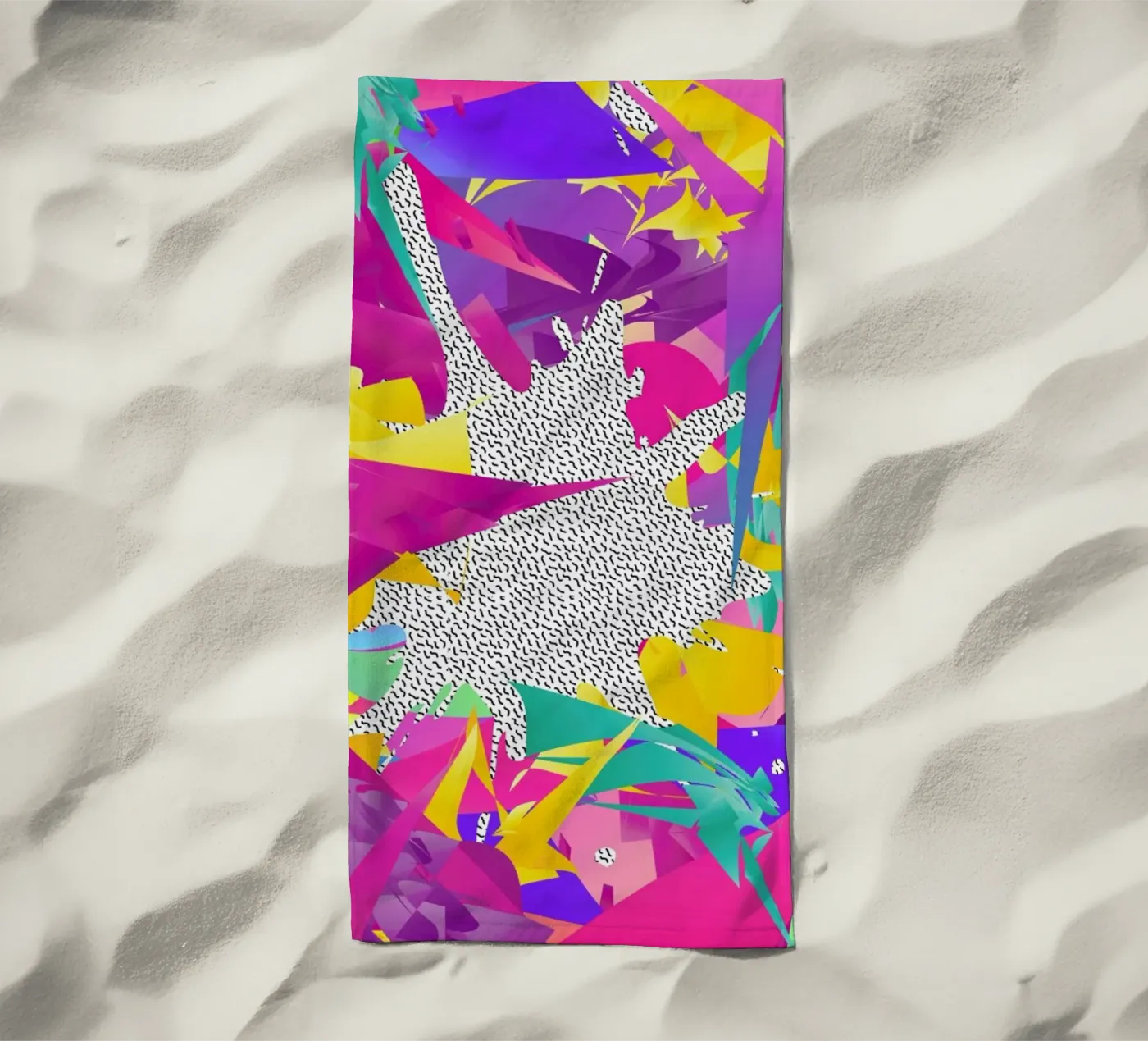 80's Abstract telo mare da Danny Ivan