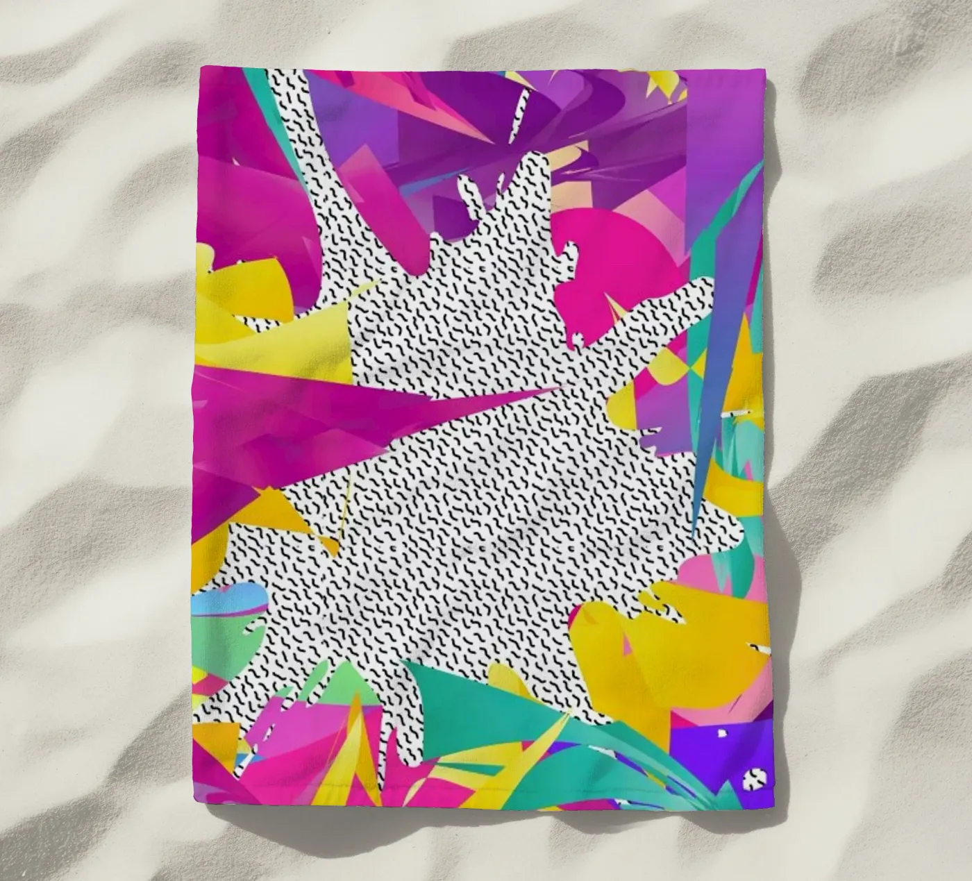 80's Abstract telo mare da Danny Ivan