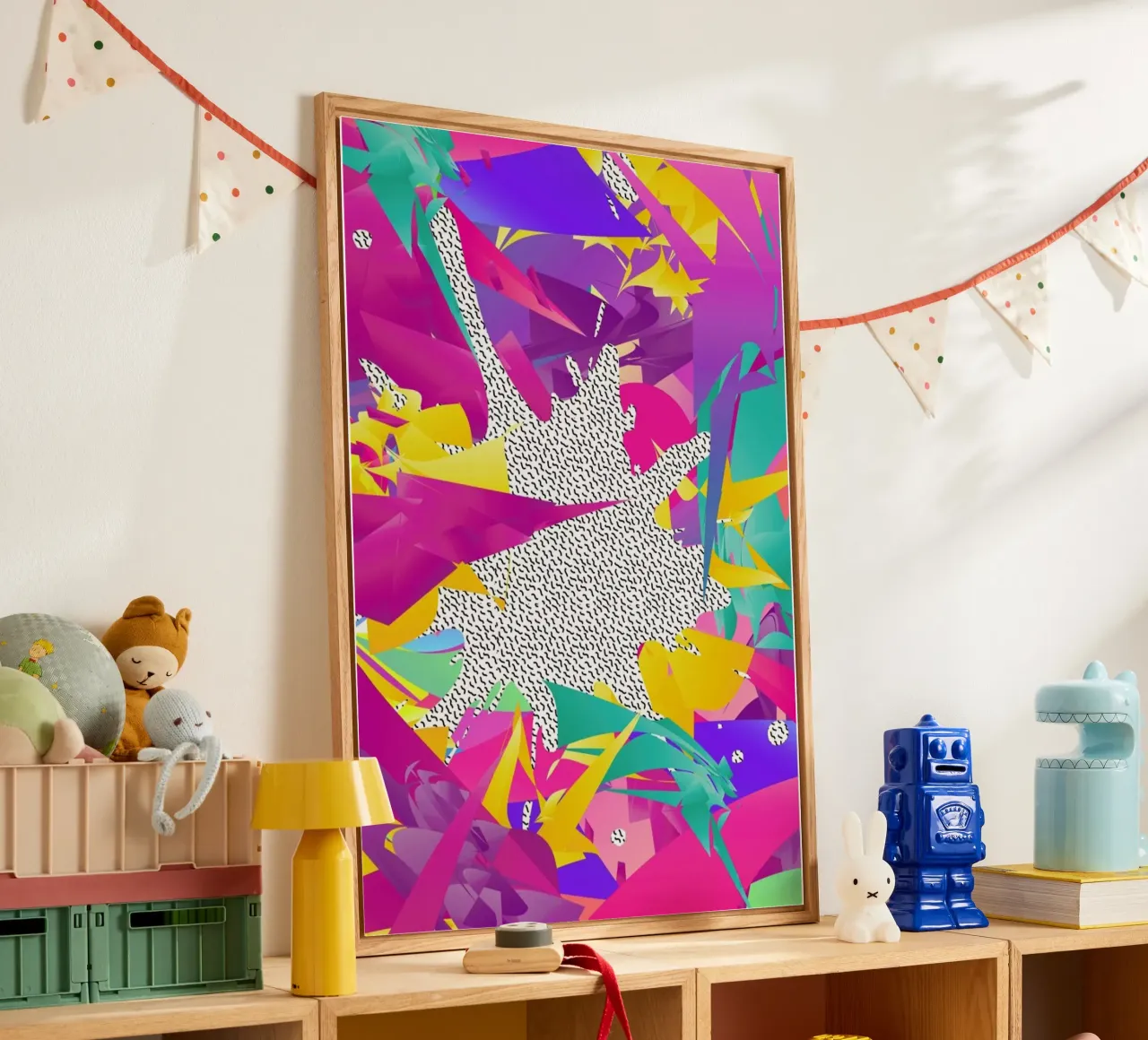 80's Abstract plexiglass da Danny Ivan