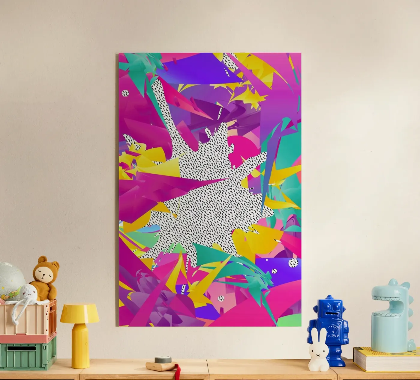 80's Abstract plexiglass da Danny Ivan