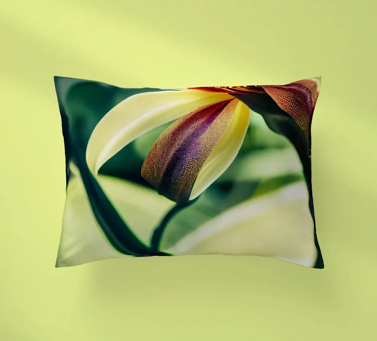Macro Siroi Lily Flower cuscino da Bold Blooms