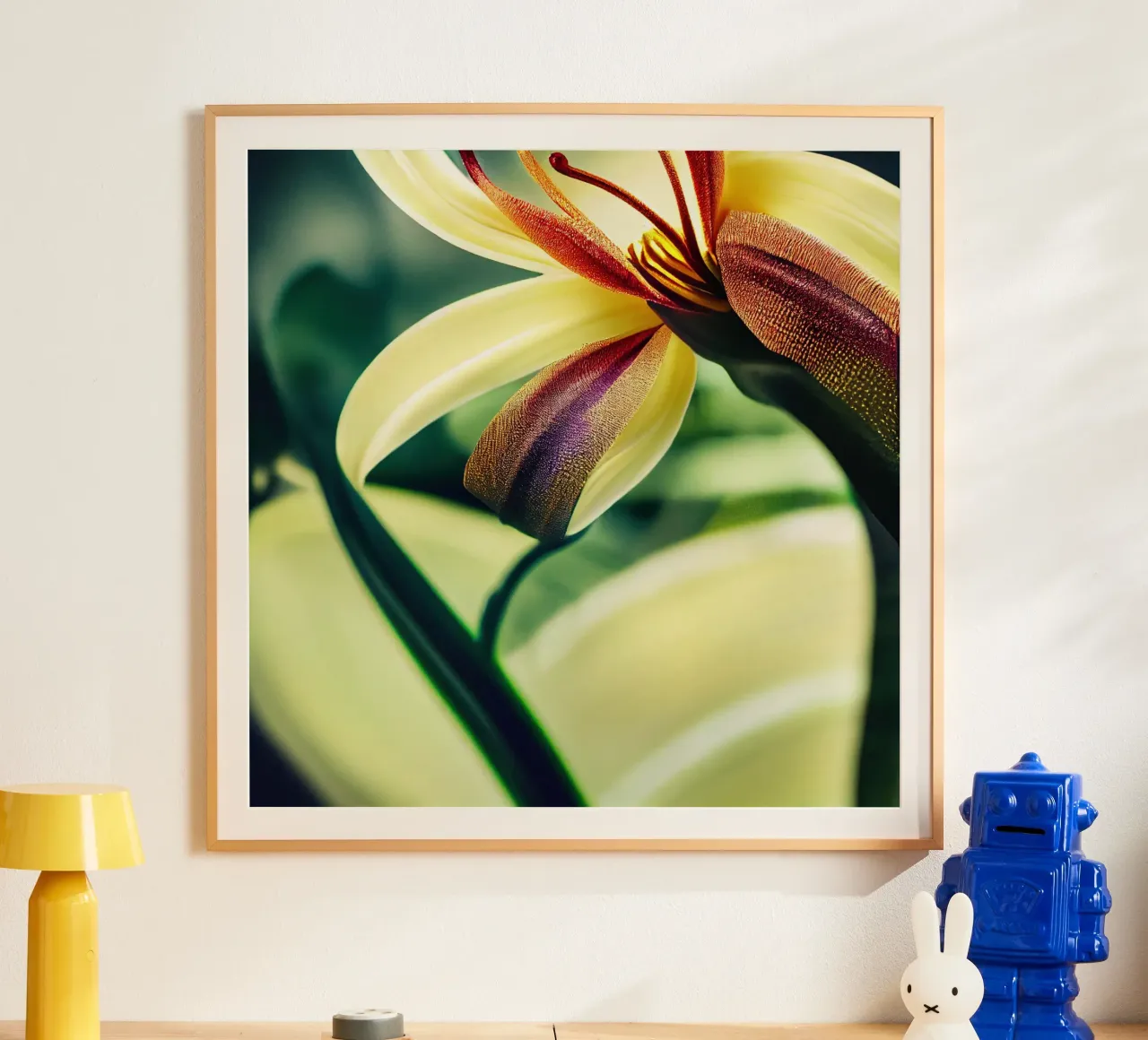 Macro Siroi Lily Flower carta hahnemühle da Bold Blooms