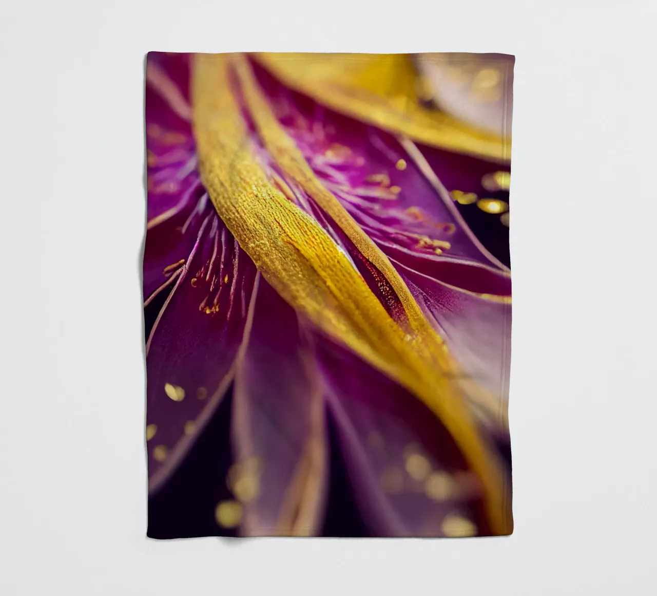 Macro fiore di ciliegio spagnolo coperta in pile da Bold Blooms
