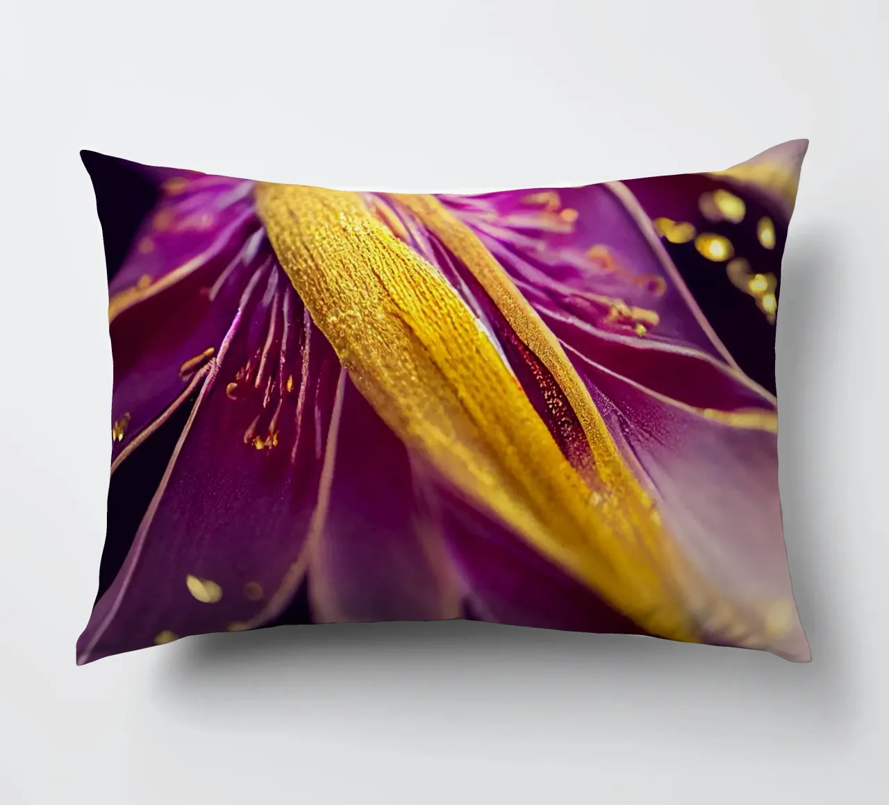 Macro fiore di ciliegio spagnolo cuscino da Bold Blooms