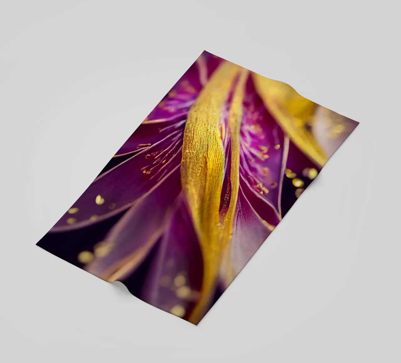 Macro fiore di ciliegio spagnolo telo mare da Bold Blooms