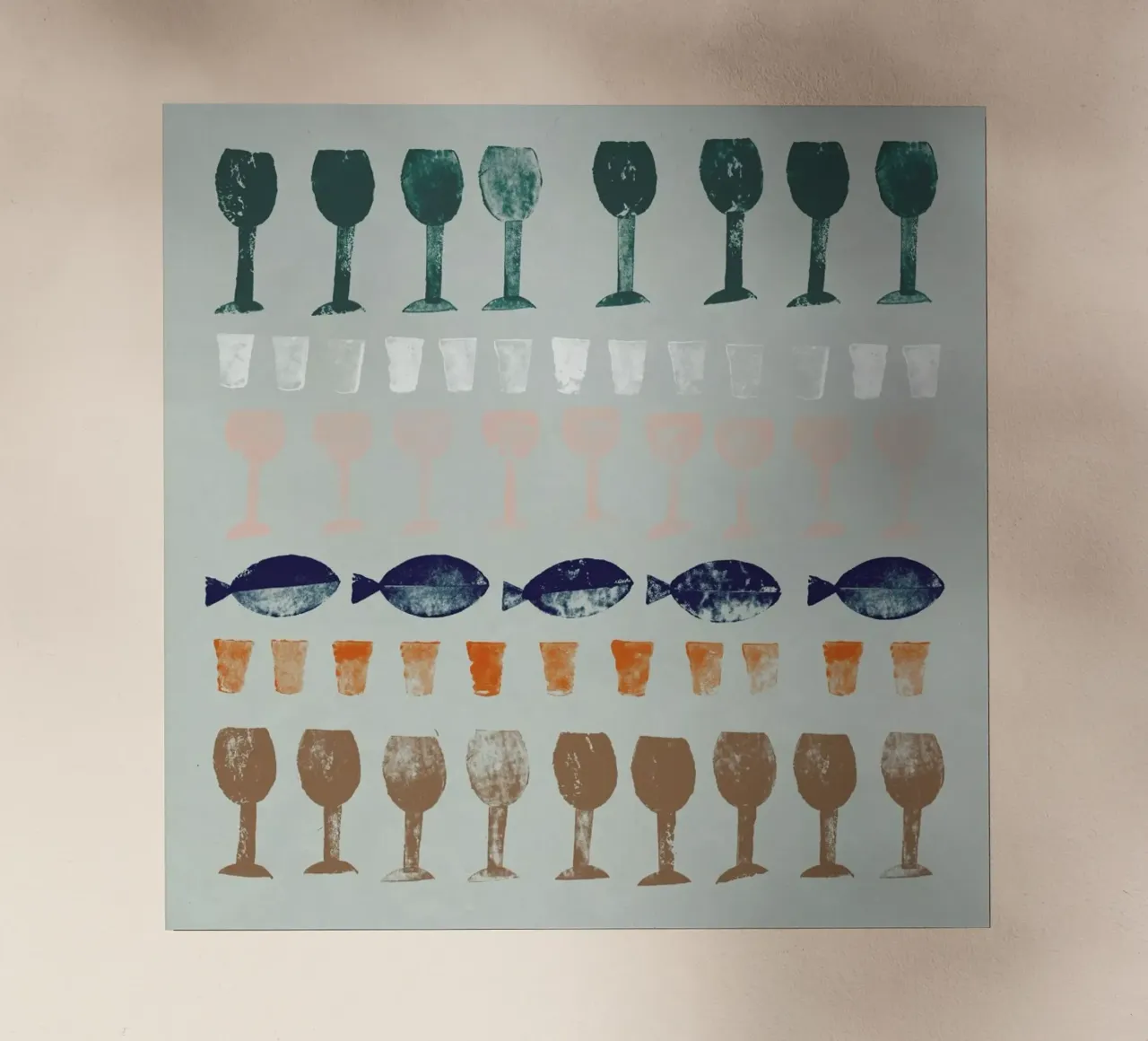Fish and Wine 1 pellicola backlit da Rinah Lang