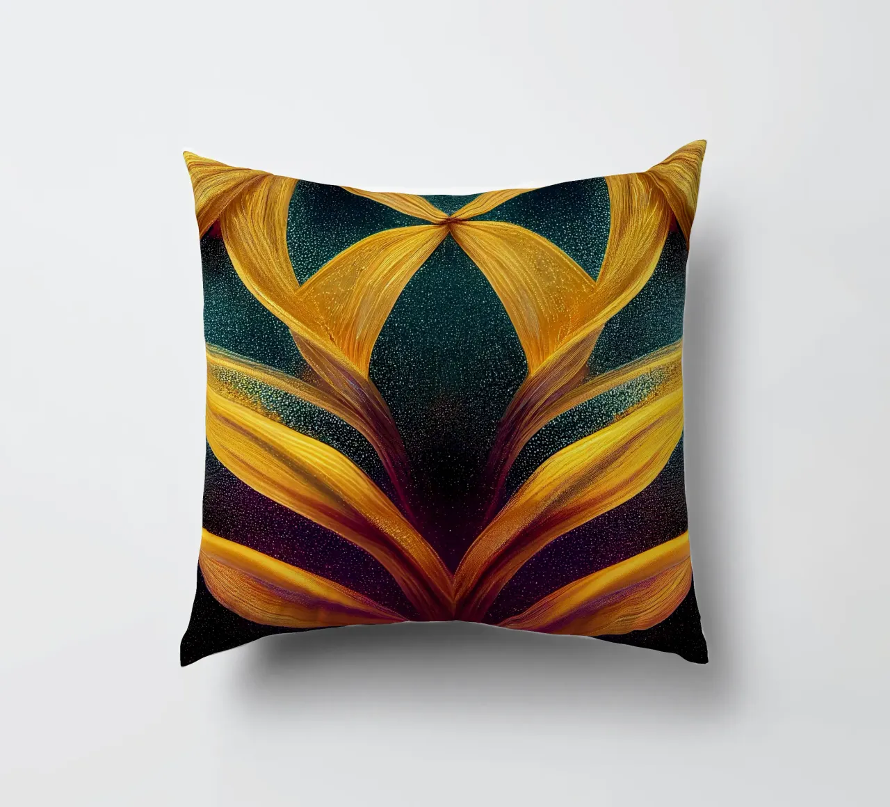 Macro Star Glory Flower cuscino da Bold Blooms